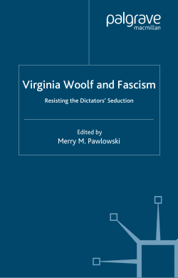 Virginia Woolf and Fascism