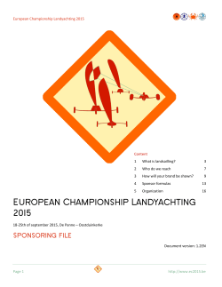 European Championship Landyachting 2015