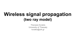 Two-ray model - UTH e