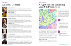 Atlanta, Georgia Neighborhood Planning Unit Y