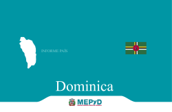 Dominica - Ministerio de EconomÃ­a, PlanificaciÃ³n y Desarrollo