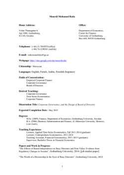 1 Moursli Mohamed Reda Home Address: Office: Citizenship