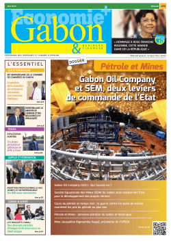 nÂ°39 du magazine - Economie Gabon+