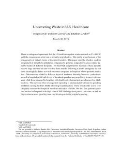 Uncovering Waste in U.S. Healthcare