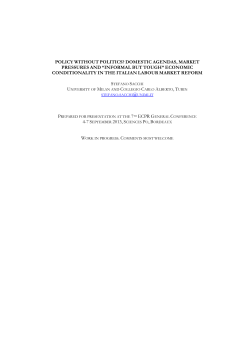 Fair or Foul? Comply and Reform! The New Politics of Soft