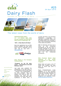 EDA Dairy Flash