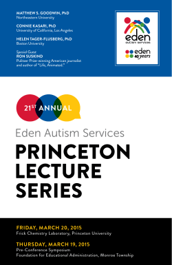 here. - Eden Autism Services