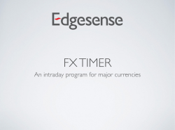 FX Timer - Edgesense Solutions