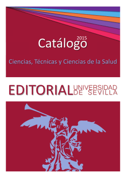 CatÃ¡logo - Editorial Universidad de Sevilla