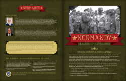 Normandy Leadership Experience Brochure