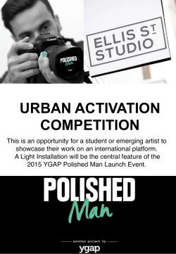 YGAP Urban Activation Competition