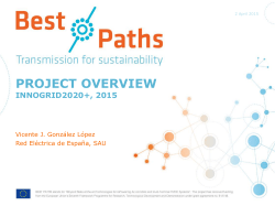 Best Paths Project, Vicente GonzÃ¡lez