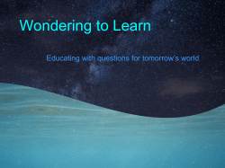 Wondering to Learn