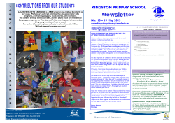 kingston primary school - Department of Education Schools Websites