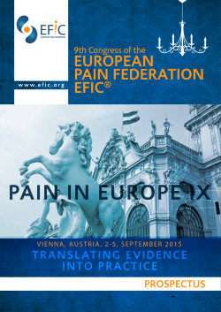 PAIN IN EUROPE IX