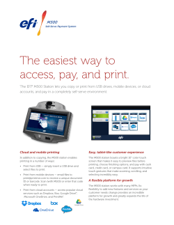 The easiest way to access, pay and print.