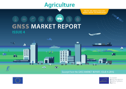 2015 GNSS market segment report: Agriculture
