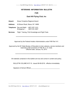 Catalog - East Hill Flying Club