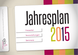 Jahresplan2015 - EJA