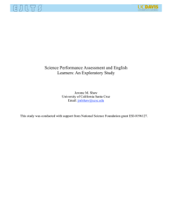 EJLTS Shaw 09 - Electronic Journal of Literacy Through Science