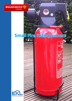 Small Fire Extinguishers