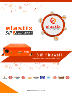 SIP Firewall - Elastix Be Free 2015