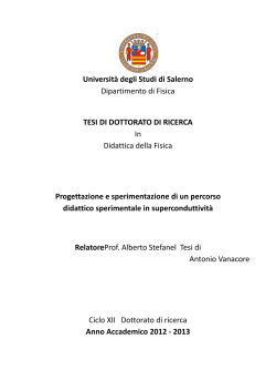 UniversitÃ  degli Studi di Salerno Dipartimento di
