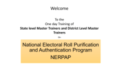 National Electoral Roll Purification and Authentication Programme