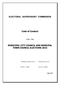 Main Title - Electoral Commissioner`s Office