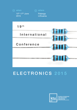 program - electronics 2015