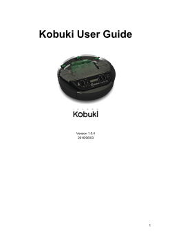 Kobuki User Guide