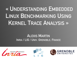 understanding embedded linux benchmarking using