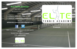 Info for International Students - Tennis Classes in Vancouver at