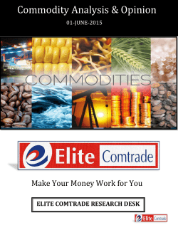 Commodity Research