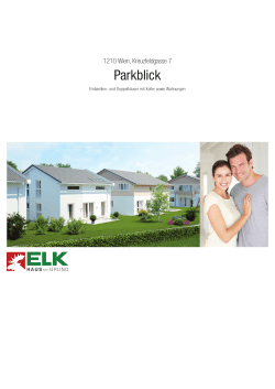Parkblick - ELK Haus mit Grund