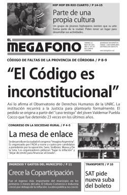 El CÃ³digo es inconstitucional