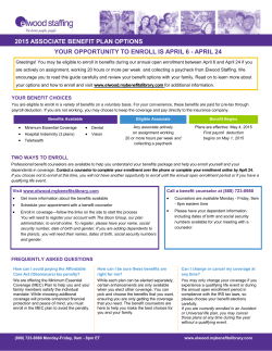 your opportunity to enroll is april 6
