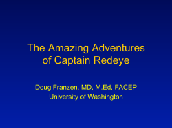 The Amazing Advertures of Captain Redeye!