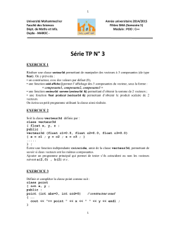 Serie TP3 (SMA - S5