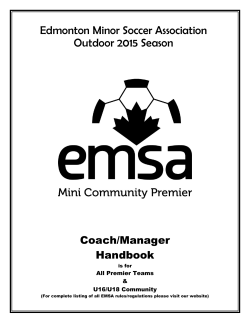 Coach Handbook Outdoor 2015