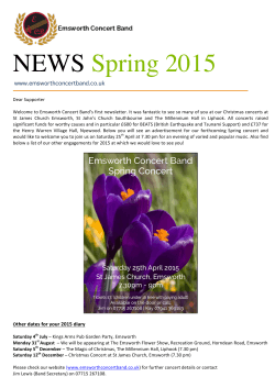 our Spring Newsletter