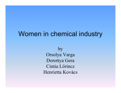 Women in chemical industry