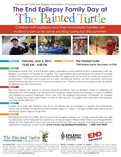 The End Epilepsy Family Day at
