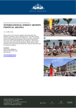 international street artists festival ascona