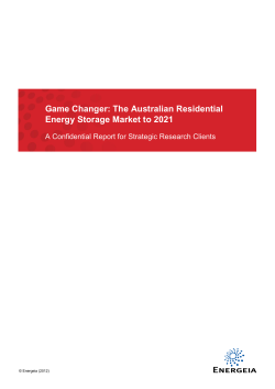 Game Changer: The Australian Residential Energy Storage Market