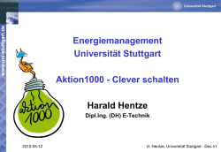 Harald Hentze - Energiewende