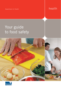 Your guide to food safety