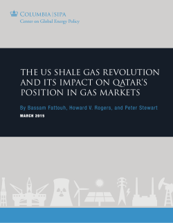 the us shale gas revolution and its impact on