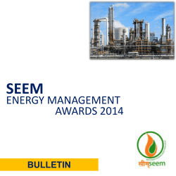 ENERGY MANAGEMENT AWARDS 2014