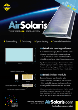 AirSolaris Leaflet - EnergySolaris.com